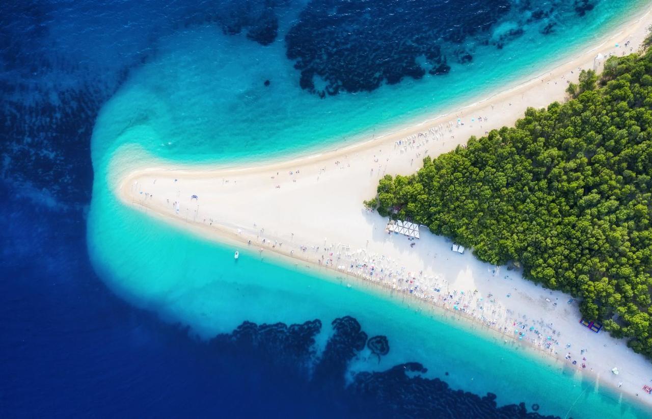 Beach Apartments Borovina Stanici Buitenkant foto