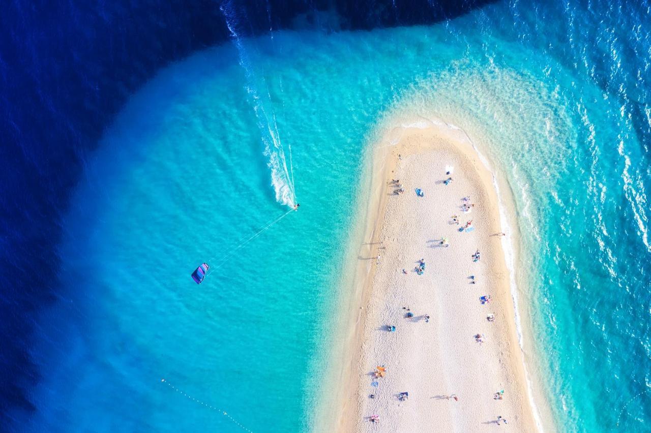 Beach Apartments Borovina Stanici Buitenkant foto